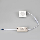 Светодиодный светильник LTM-S60x60WH-Frost 3W Warm White 110deg (Arlight, IP40 Металл, 3 года) Lednikoff