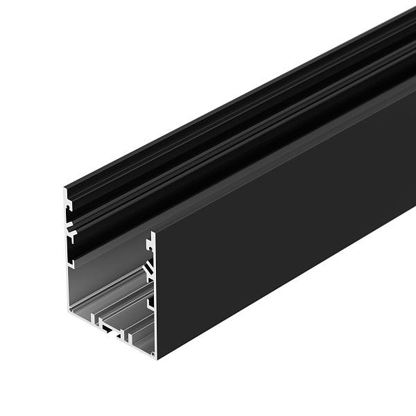 Профиль с экраном SL-LINE-6070-2500 BLACK+OPAL (Arlight, Алюминий) Lednikoff