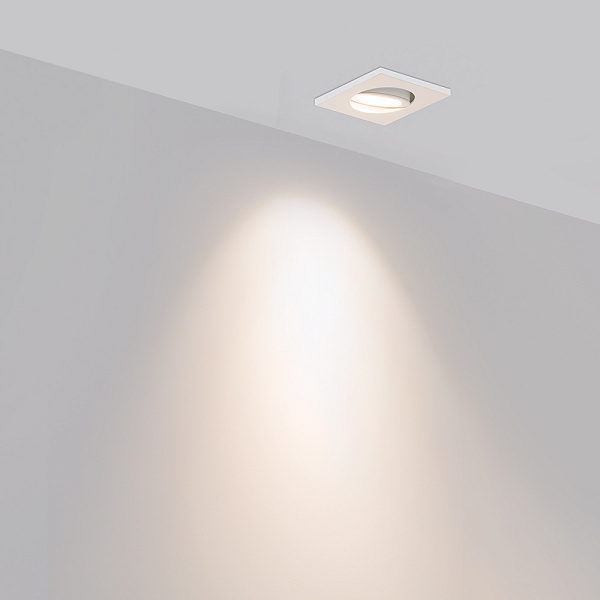 Светодиодный светильник LTM-S60x60WH 3W Day White 30deg (Arlight, IP40 Металл, 3 года) Lednikoff