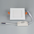 Светильник DL-120x120M-9W Day White (Arlight, IP40 Металл, 3 года) Lednikoff