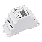 Контроллер SMART-K3-RGBW (12-36V, 4x5A, DIN, 2.4G) (Arlight, IP20 Пластик, 5 лет) Lednikoff